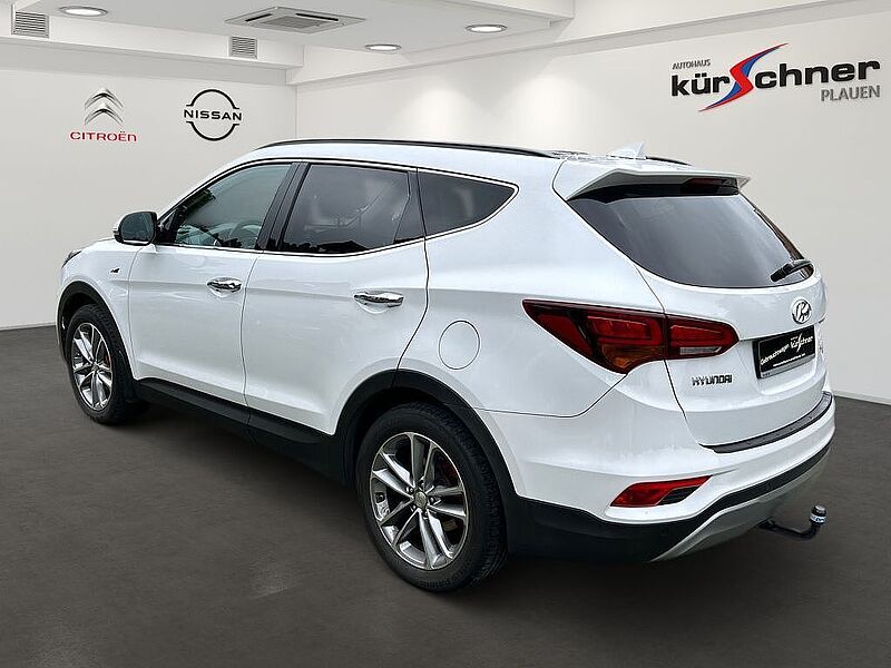 Hyundai Santa Fe blue 2.2 CRDI 4WD Automatik Premium