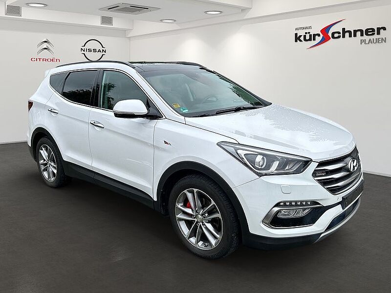 Hyundai Santa Fe blue 2.2 CRDI 4WD Automatik Premium